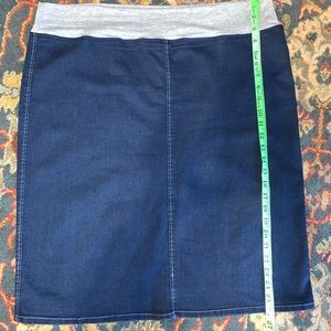 Blue Jean skirt!